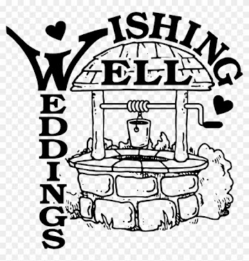 Wedding Wishing Well Clipart - Wishing Well Black And White