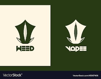 weed and vape logo