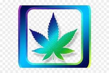 Weed Clipart Medicine - Cannabis Leaf Silhouette Png