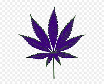 Weed Leaf Clipart - Custom Black Otterbox Defender Series Case For Apple