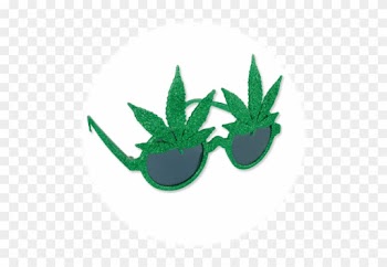 Weed Leaf Sunglasses - The High Party