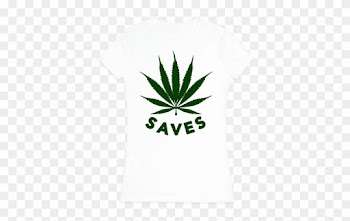 Weed Saves Womens T-shirt - Marijuana Leaf