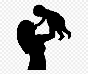 Week - Mom And Baby Silhouette