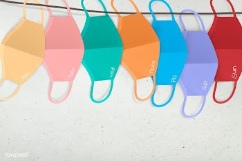 Weekly masks hanging to dry after washing during the coronavirus outbr.. | Free  illustration - 2320543