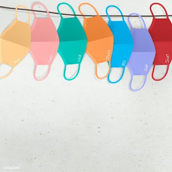 Weekly masks hanging to dry after washing during the coronavirus outbr.. | Free  illustration - 2320627