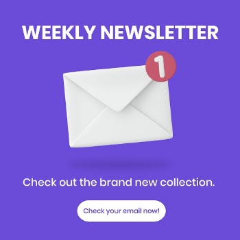 Weekly newsletter Instagram post template, | Free Vector Template - rawpixel
