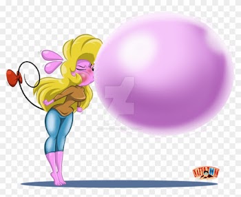 Wego Squeak - Girls Blowing Huge Bubblegum Bubbles