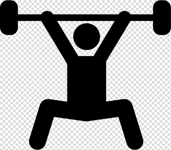Weightlifting Silhouette Power Sport Svg Png Icon Free Download ...