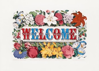 Welcome (1873) aesthetic lithograph by Currier | Free Photo - rawpixel