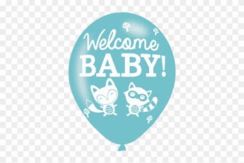 Welcome Baby Latexballoner - Baby Shower Woodland Party Pack.