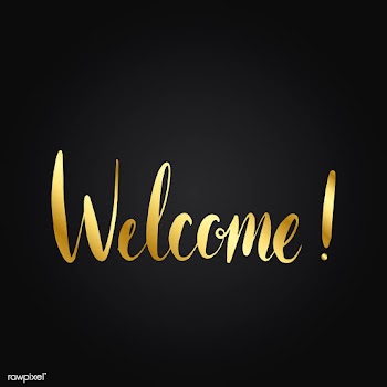 Welcome! handwritten typography style vector | Free stock vector - 517916