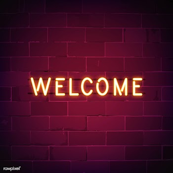 Welcome in neon sign vector | Free stock vector - 537644