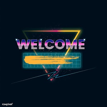 Welcome neon sign | Free stock vector - 599459