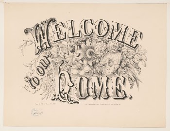 Welcome to our home (1874) | Free Photo - rawpixel