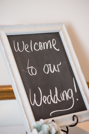 Welcome to Our Wedding Signage