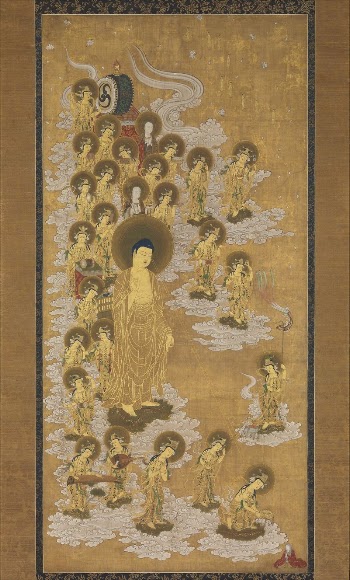 Welcoming Descent of Amida Buddha | Free Photo - rawpixel