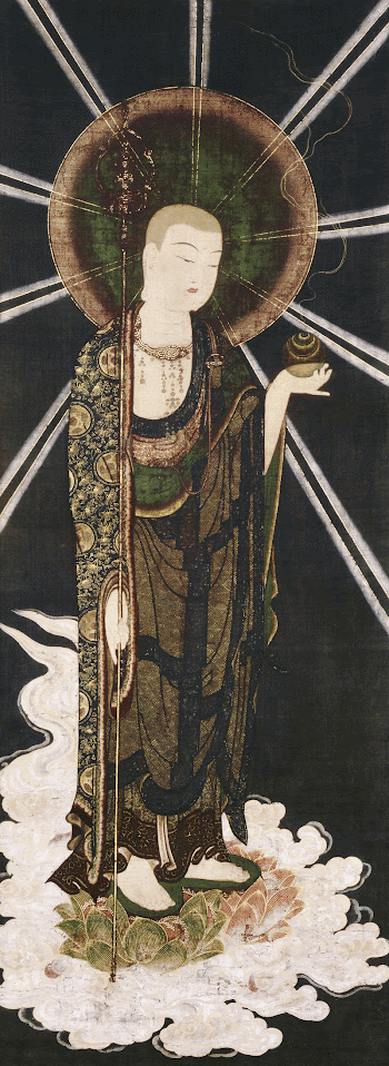 Welcoming Descent of Jizō Bodhisattva | Free Photo Illustration - rawpixel