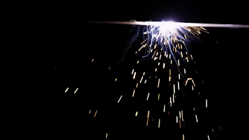 Welding Sparks On Ceiling 01 Black Screen Chroma Key Free With ...