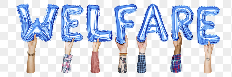 Welfare word png, hands holding | Free PNG - rawpixel