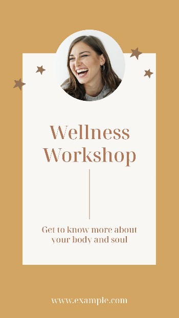 Wellness Instagram story template, editable | Free Vector Template - rawpixel