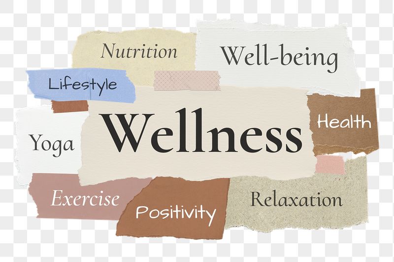 Wellness png word sticker typography, | Free PNG - rawpixel