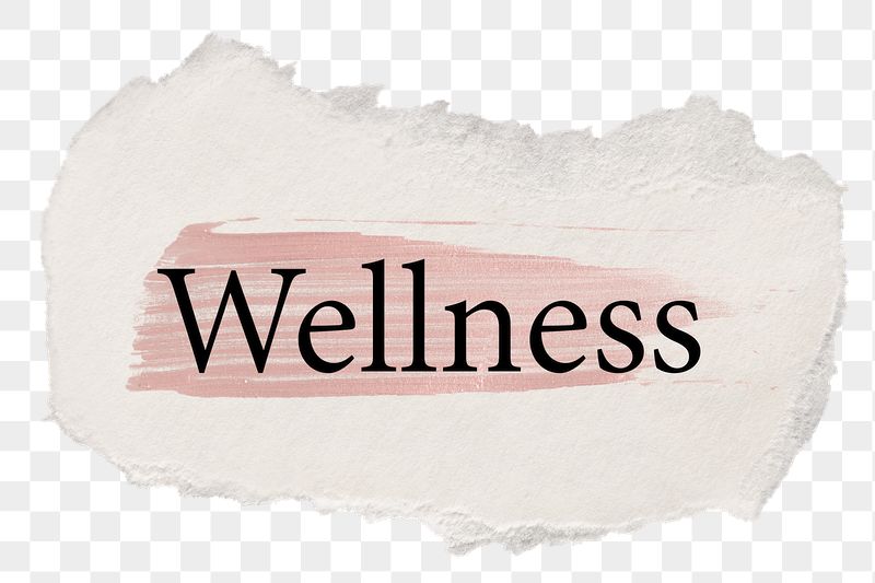 Wellness png word sticker typography, | Free PNG - rawpixel