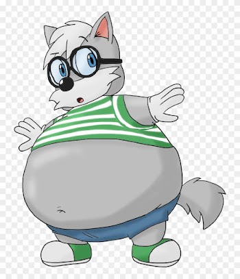 Welly Wolf Bloated By Juacoproductionsarts - Cartoon