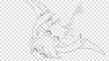 Wendy and Charle Carla Commission  V Line Art transparent background PNG clipart