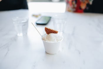 Went downtown New Orleans with some friends and found this place Drip Affogato. It was amazing having an espresso to pour over the ice cream, and the shop looked amazing as well.