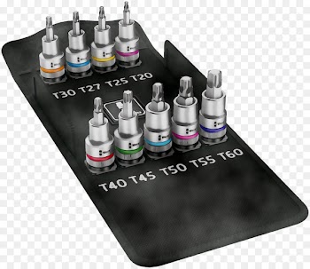 Wera Zyklop Hex Metric Bit Socket Set Wera Tools Socket wrench Wera Zyklop 8100SA4 41-Piece Ratchet Set Torx -  