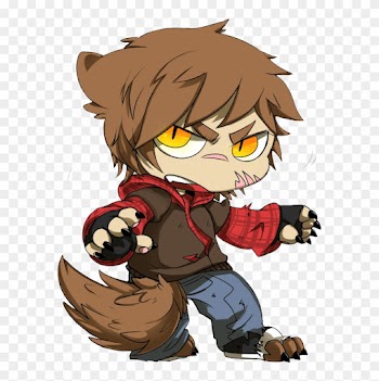 Were-chibi By Touken2 - Anime Wolf Boys Png
