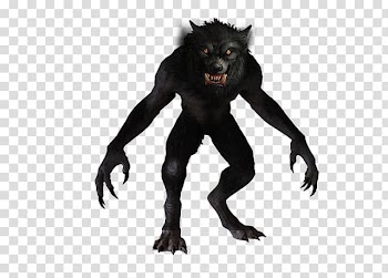Werewolf Bigfoot Gray wolf YouTube Legendary creature, werewolf transparent background PNG clipart