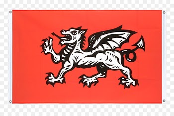 Wessex White dragon Flag of England Flag of Wales Old English - flag 