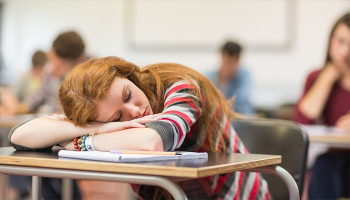 West Brook Times | Snoozing In School