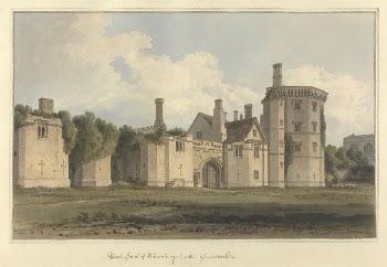West Front of Thornbury Catle, | Free Photo - rawpixel