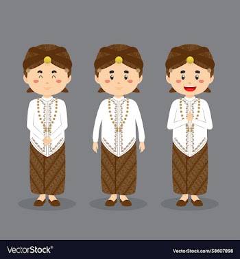 west java character with various expression