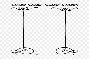 Western Clipart Paisley - Decorative Frame Clip Art