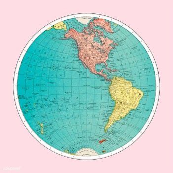 Western Hemisphere, World Atlas by Rand, McNa.. | Free stock vector - 471483