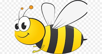Western honey bee Hornet Image Drawing - bee badge 
