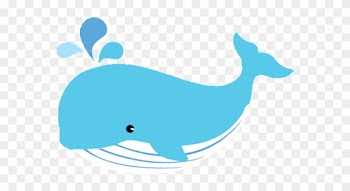 Whale Clipart Free Clip Art - Mom And Baby Whale Clipart