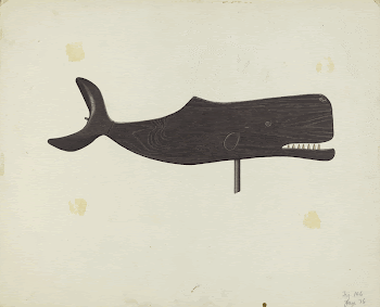 Whale Weather Vane (ca. 1939) | Free Photo - rawpixel