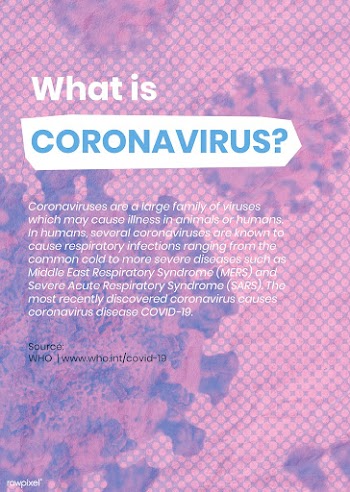 What is coronavirus social template | Free  illustration - 2316892