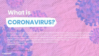 What is coronavirus social template | Free  illustration - 2316899