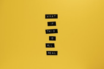 What Is This Is All Real Text With Yellow Background