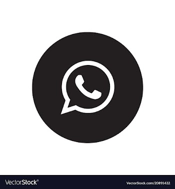  					Whatsapp icon vector image														