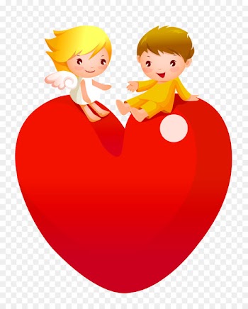 WhatsApp Romance Love Desktop Wallpaper - Angels 