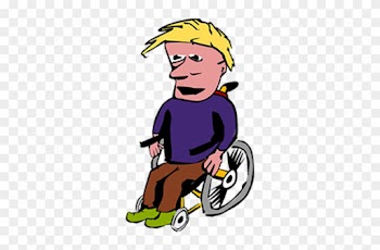 Wheelchair Disability Man Clip Art - Wheelchair Disability Man Clip Art