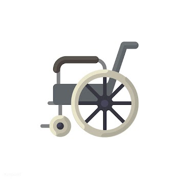 Wheelchair isolated in white illustration | Free stock vector - 462155