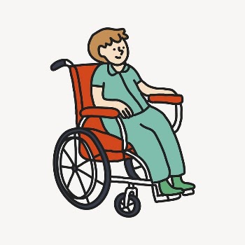 Wheelchair man collage element, disabled | Free Vector - rawpixel