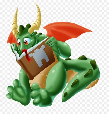 Wheezie Fairy tale Dragon Drawing - fairy tale 